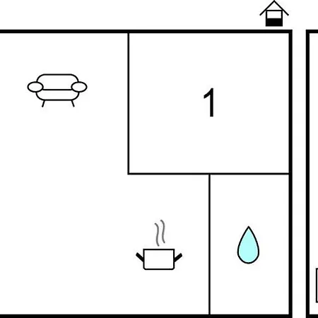 別荘 2 Bedroom In Hemmet